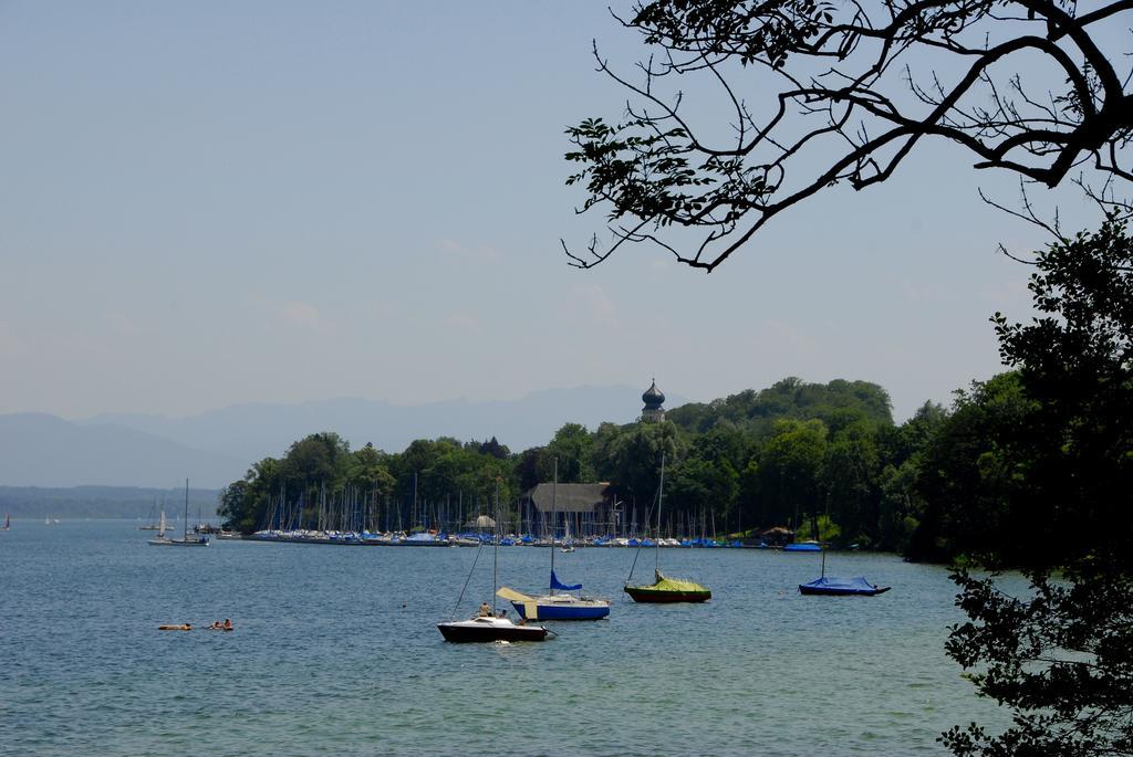 Landgasthof Drei Rosen Bernried am Starnberger See Exterior photo